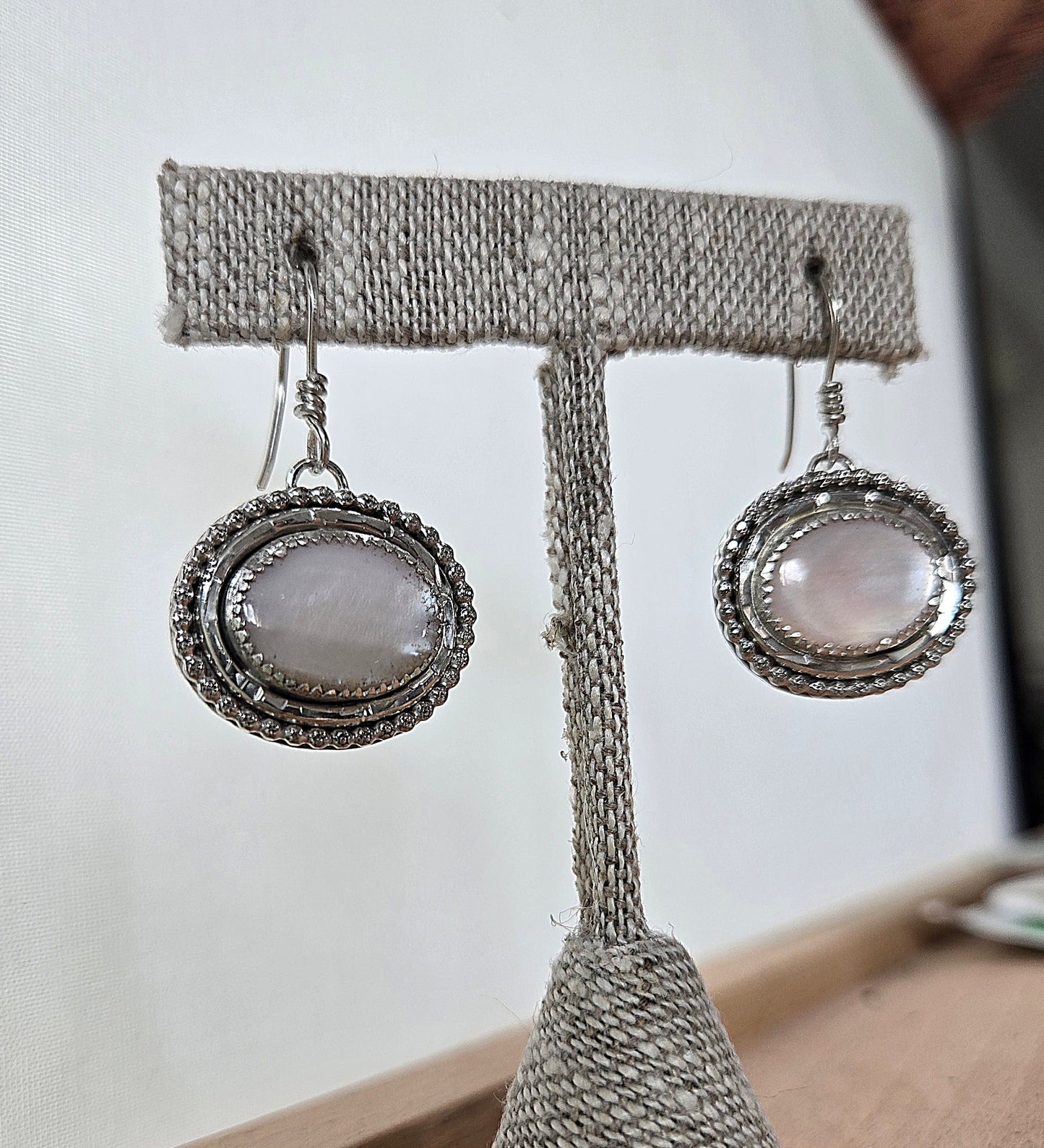 Mother of Pearl Dangle Earrings