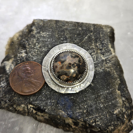 Leopardstone Crackle Pendant