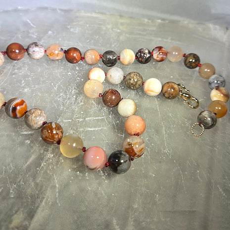 Ocean Jasper Beaded Necklace