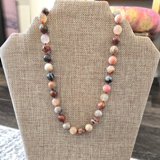 Ocean Jasper Beaded Necklace