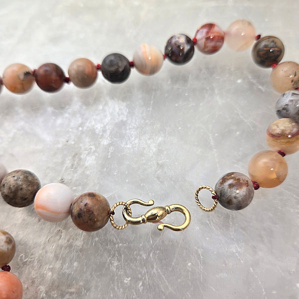 Ocean Jasper Beaded Necklace