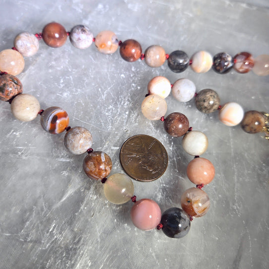 Ocean Jasper Beaded Necklace