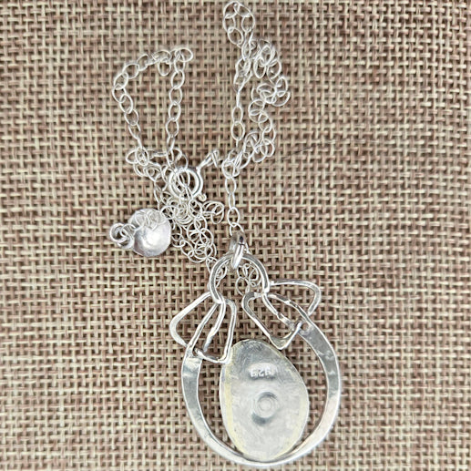 Kyanite Sterling Silver Pendant Necklace