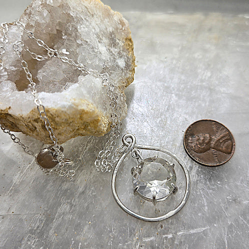 Clear Quartz Pendant Necklace