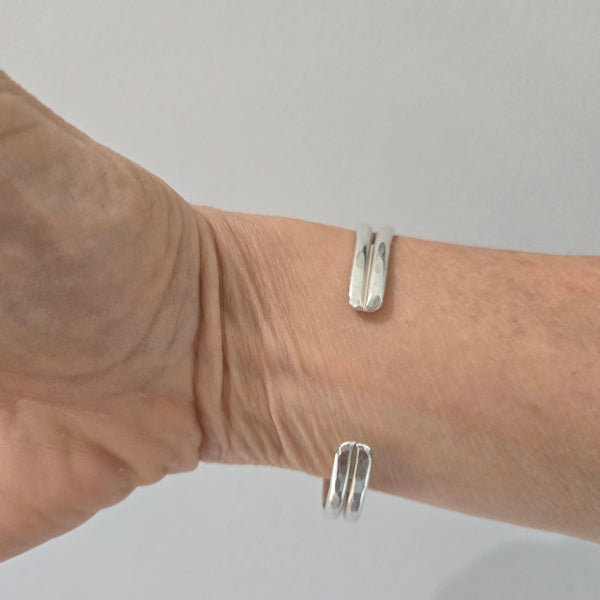 Aquamarine Cuff Bracelet