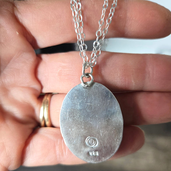 Blue Kyanite Pendant Necklace