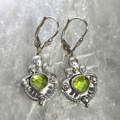 Peridot Dangle Earrings