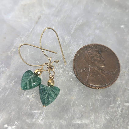 Green Aventurine Earrings