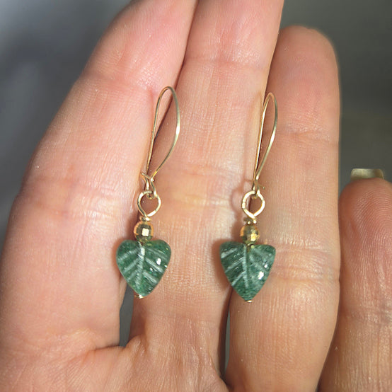 Green Aventurine Earrings