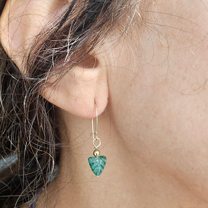 Green Aventurine Earrings