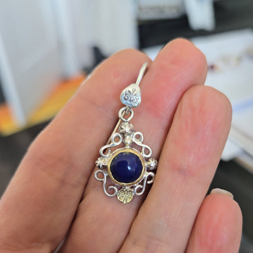 Lapis Dangle Earrings