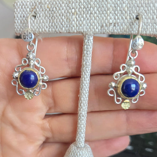 Lapis Dangle Earrings