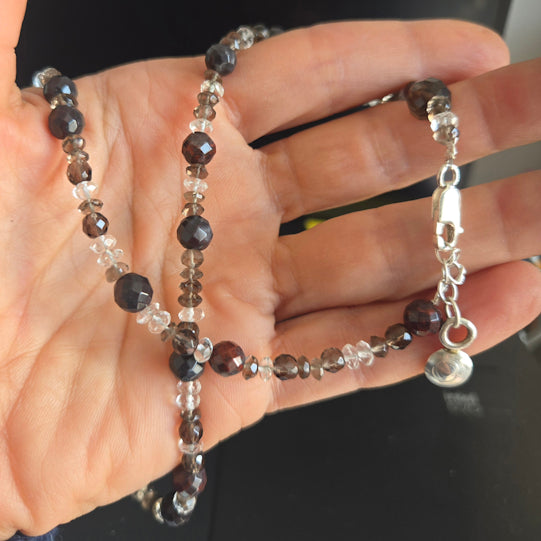 Faceted Beaded Necklace