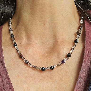 Faceted Beaded Necklace