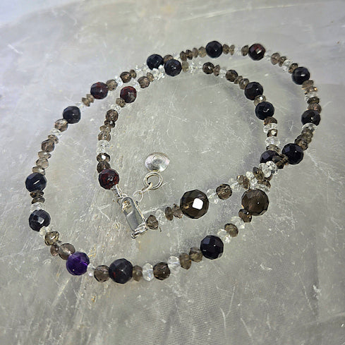 Faceted Beaded Necklace