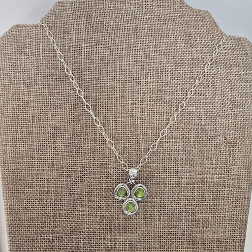 Peridot Clover Necklace