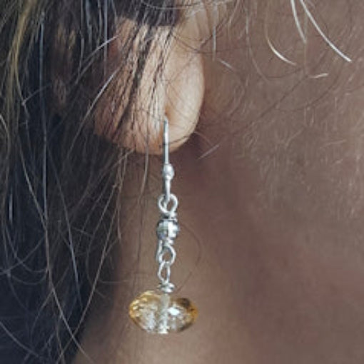 Citrine Dangle Earrings