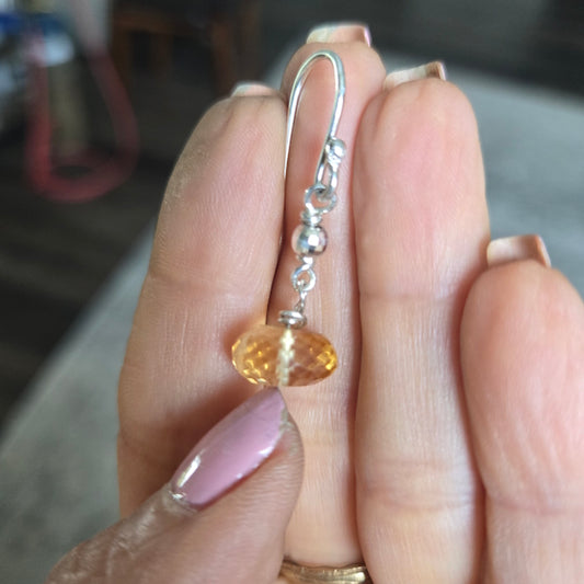 Citrine Dangle Earrings