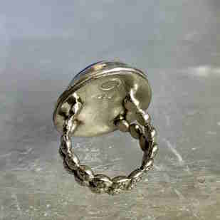 Lapis Ring-pear shaped