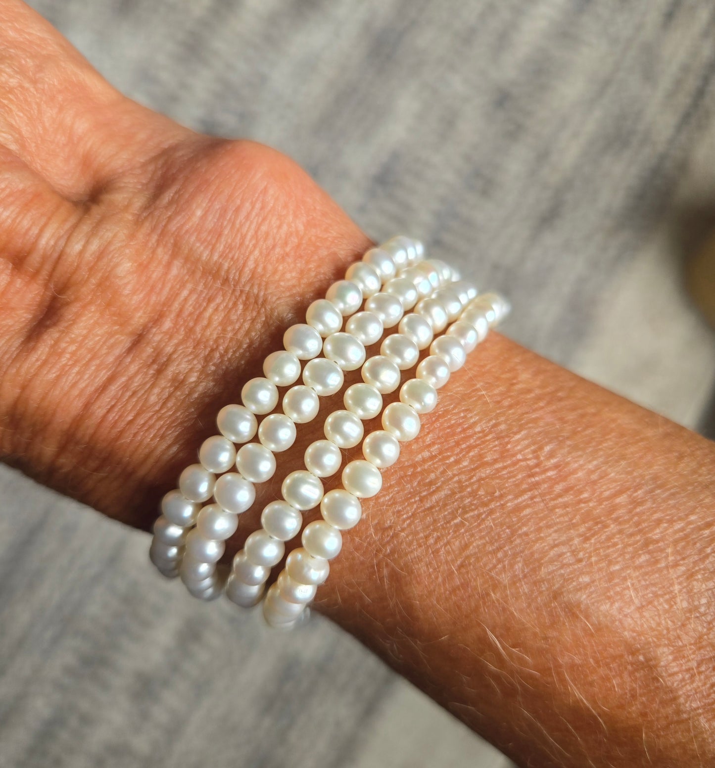 Double Strand Freshwater Pearl Necklace