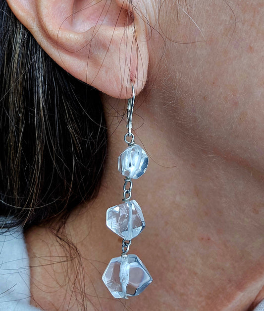 Rock Crystal Earrings