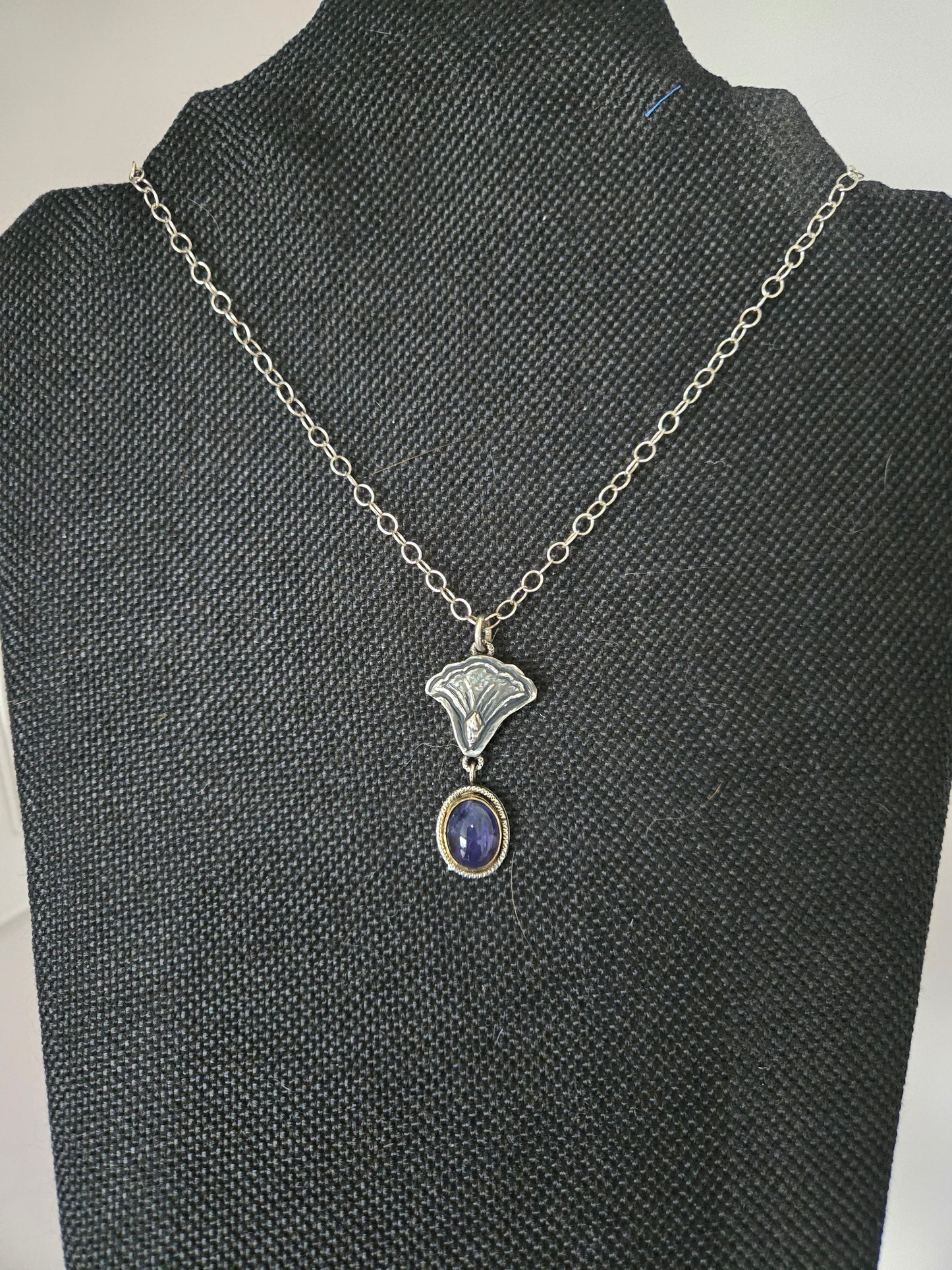 Iolite Pendant Necklace