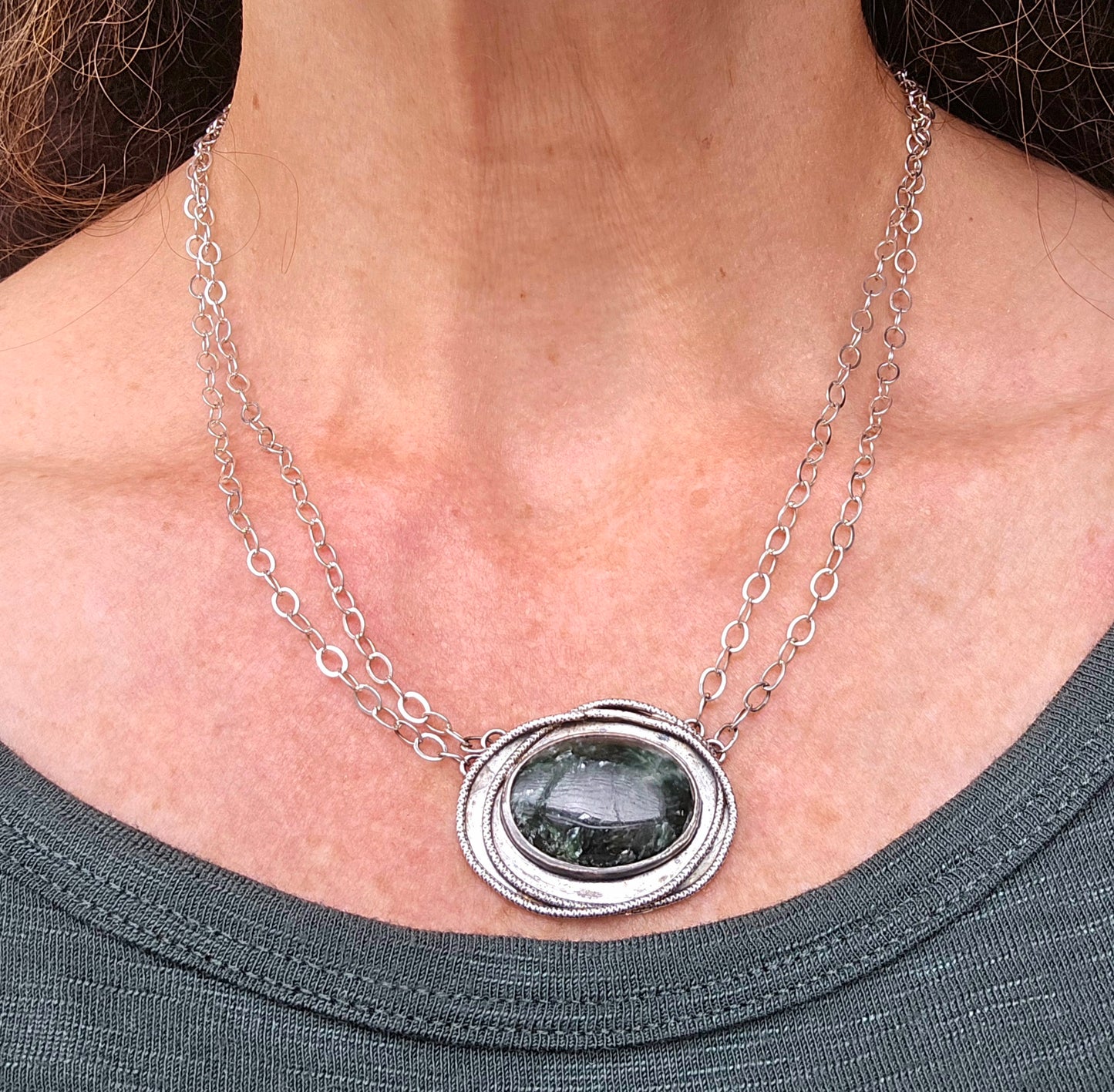 Seraphinite Choker