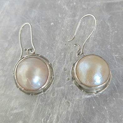 Mabe Pearl Earrings