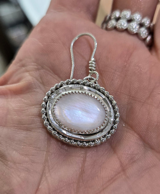 Mother of Pearl Dangle Earrings