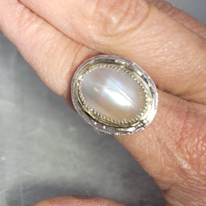 Mother Of Pearl Ring 2