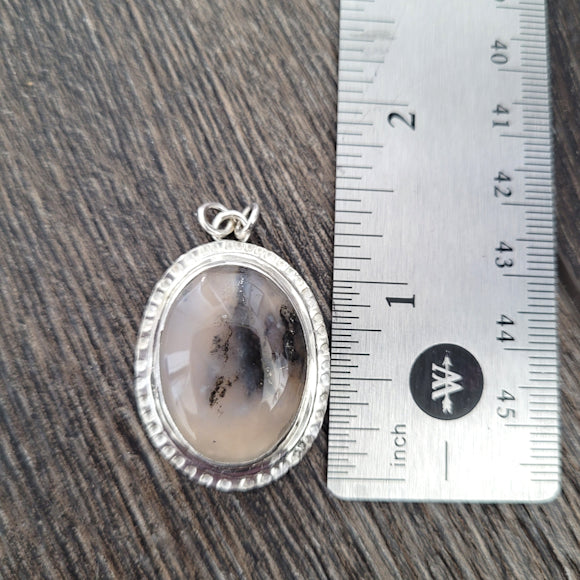 Dendritic Agate Pendant