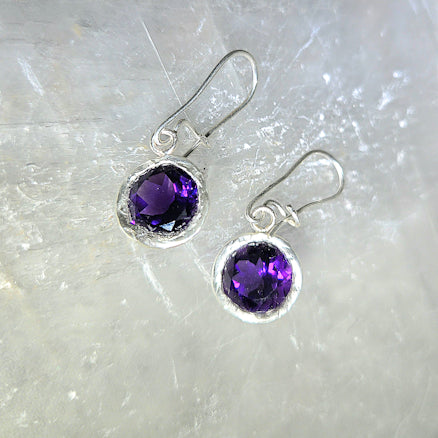 Amethyst Drop Earrings