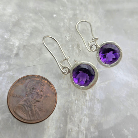 Amethyst Drop Earrings