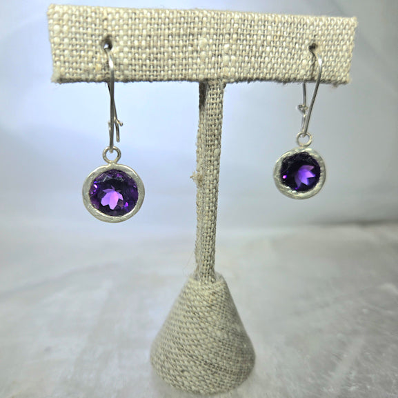 Amethyst Drop Earrings