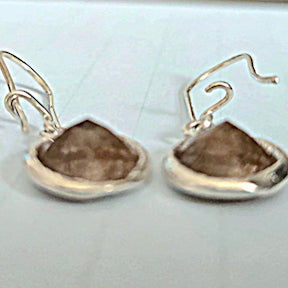 Rutilated Quartz Earrings