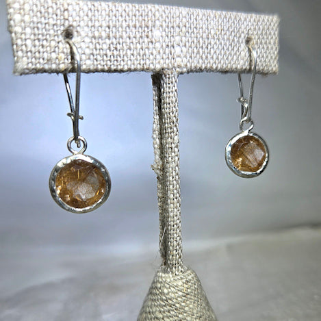 Rutilated Quartz Earrings