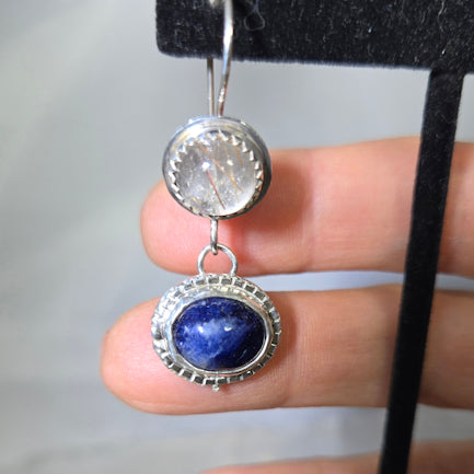 Sodalite Dangle Earrings