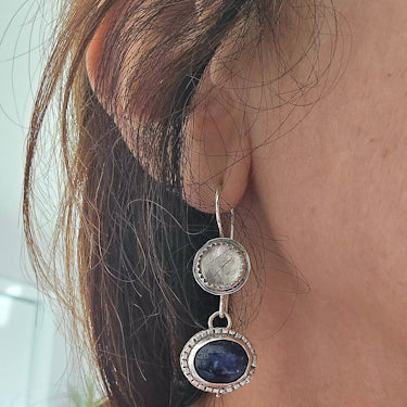 Sodalite Dangle Earrings