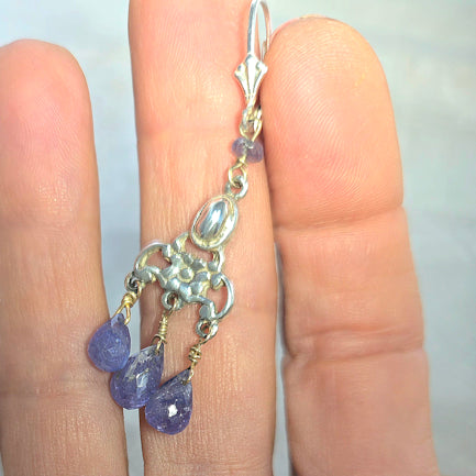 Tanzanite Briolette Earrings