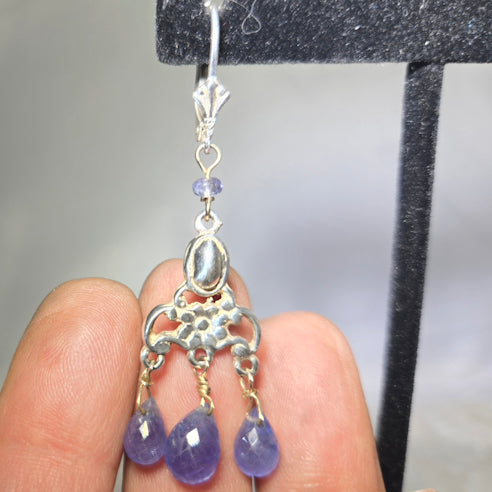 Tanzanite Briolette Earrings