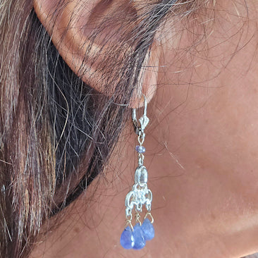 Tanzanite Briolette Earrings