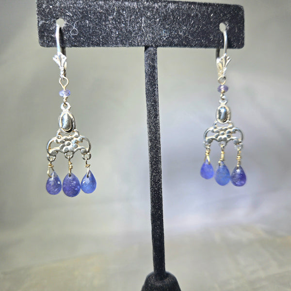 Tanzanite Briolette Earrings