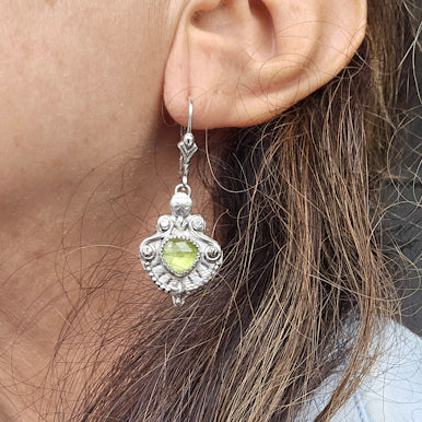 Peridot Dangle Earrings