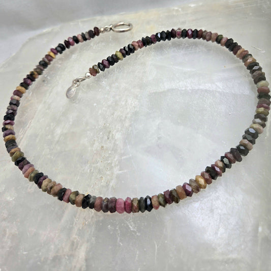 Faceted Tourmaline Necklace