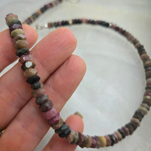 Faceted Tourmaline Necklace