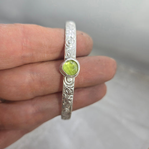 Peridot Cuff Bracelet