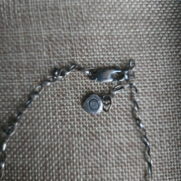 Fancy Jasper Necklace, Sterling Silver