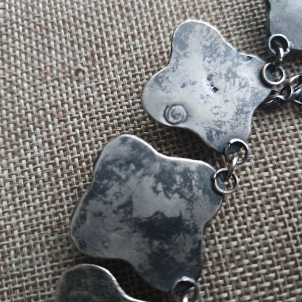 Fancy Jasper Necklace, Sterling Silver