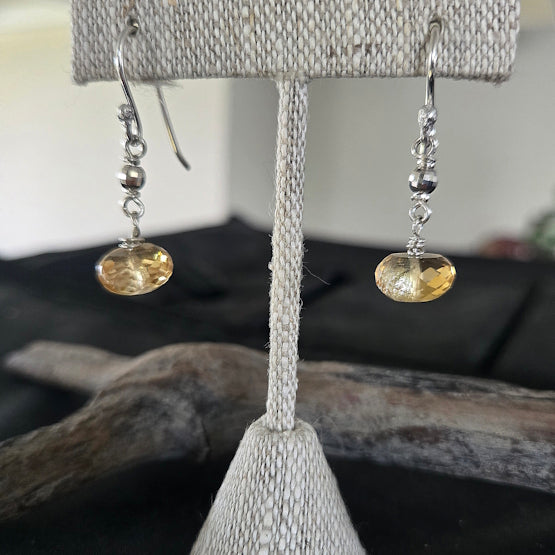 Citrine Dangle Earrings