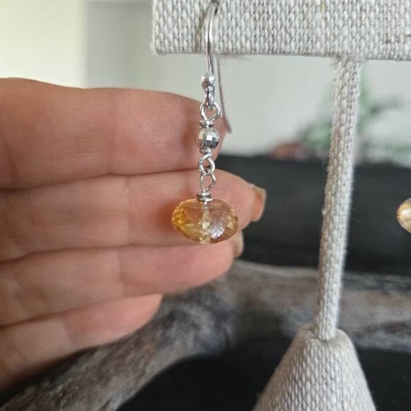 Citrine Dangle Earrings